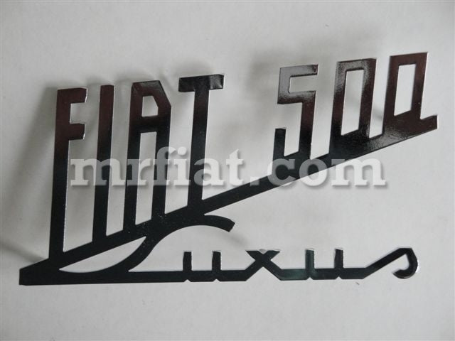 FIAT 500 Luxus Emblem Emblems Fiat   