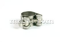 Cargar imagen en el visor de la galería, Ferrari Dino 206 246 GT GTS Steel Fuel Hose Joint Bolt Clamp 23-25 mm Fuel System Ferrari
