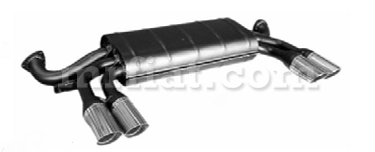 Ferrari Mondial 3.2 ANSA Rear Muffler Assembly – MrFiat
