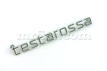 Cargar imagen en el visor de la galería, Ferrari Testarossa Script Badge W/ 3 Studs Emblems Ferrari   
