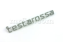 Cargar imagen en el visor de la galería, Ferrari Testarossa Script Badge W/ 3 Studs Emblems Ferrari

