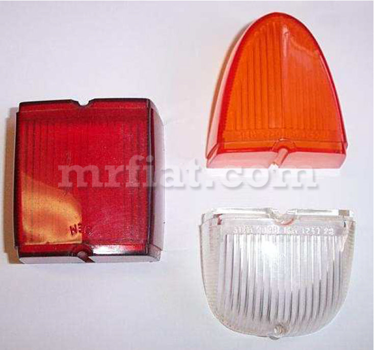 Maserati 3500 GT Tail Light Lens 3 Pcs Lights Maserati   