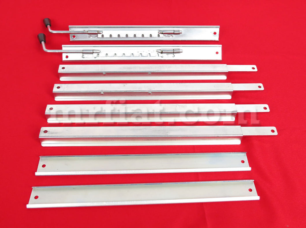 Ferrari Seat Rails Set 380 mm 8 pcs Interior Ferrari   