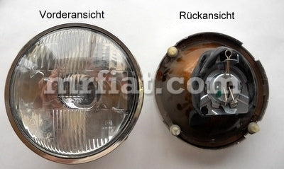 Fiat 128 3P 131 132 Inner Headlamp Unit H1 Lights Fiat   