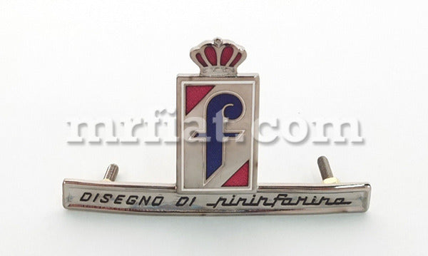 Fiat 1500 Cabrio Emblem Pininfarina Emblems Fiat   