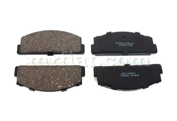 Fiat 850 Sport 124 Coupe Spider AC/AS Front Brake Pad Set Brakes Fiat   