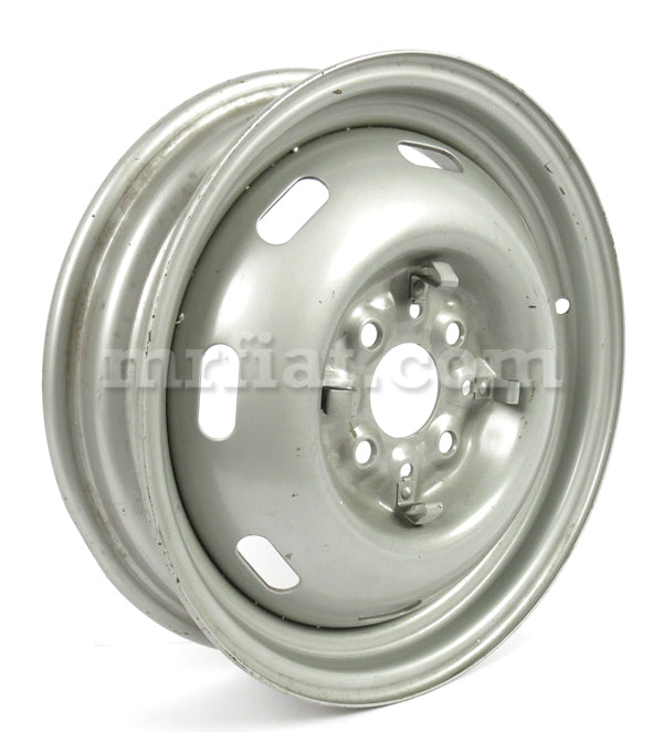 Fiat 1100-103 R1-323 OEM Silver Tube Type Wheel 3.5x14 Rims Fiat   