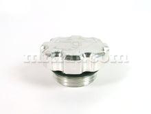 Cargar imagen en el visor de la galería, Fiat 500 F/L/R Abarth Fuel Tank Cap Polished Abarth and Giannini Fiat   
