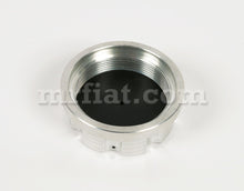 Load image into Gallery viewer, Fiat 500 Polished Fuel Tank Cap W/ Fiat Logo Fuel System Fiat   
