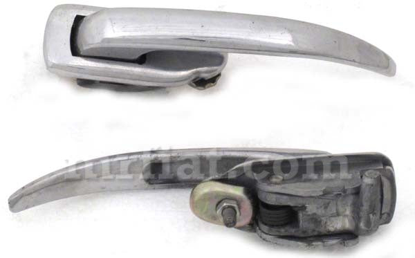 Fiat 500 N/D Giardiniera Aluminum Outer Door Handle Right Doors Fiat   