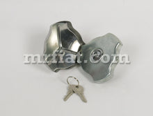 Cargar imagen en el visor de la galería, Fiat 124 Abarth Fuel Tank Cap W/ Keys Abarth Fiat

