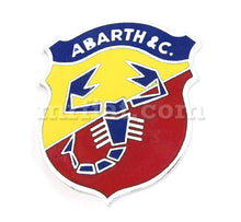 Load image into Gallery viewer, Fiat 500 600 Abarth Emblem 3rd Series 50 mm Abarth Emblems Fiat   
