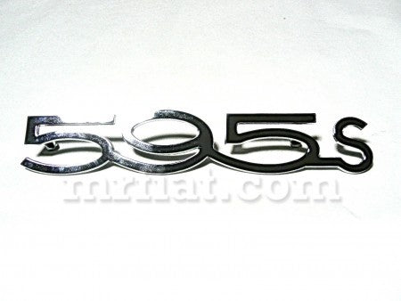 Fiat 500 595s 173 mm Chrome Emblem Abarth and Giannini Emblems Fiat   