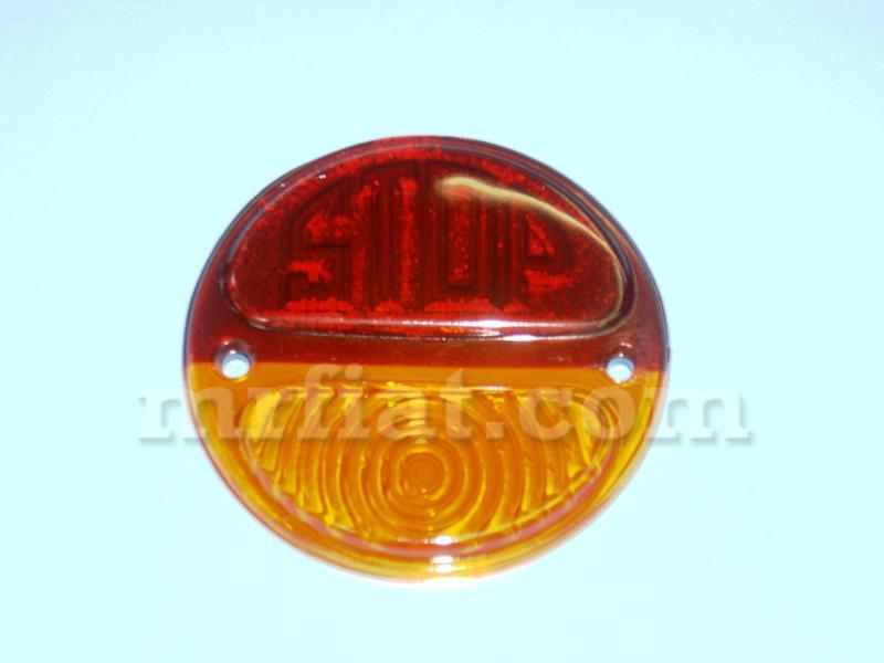 Horch Prewar D 90 mm Amber Red-Stop Tail Light Lens Lights Prewar   