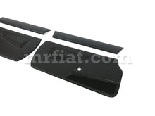 Cargar imagen en el visor de la galería, Fiat 124 Spider 2000 Black Door Panels Set 1979-85 Interior Fiat

