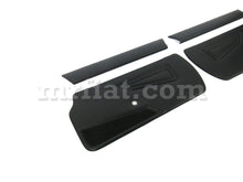 Cargar imagen en el visor de la galería, Fiat 124 Spider 2000 Black Door Panels Set 1979-85 Interior Fiat
