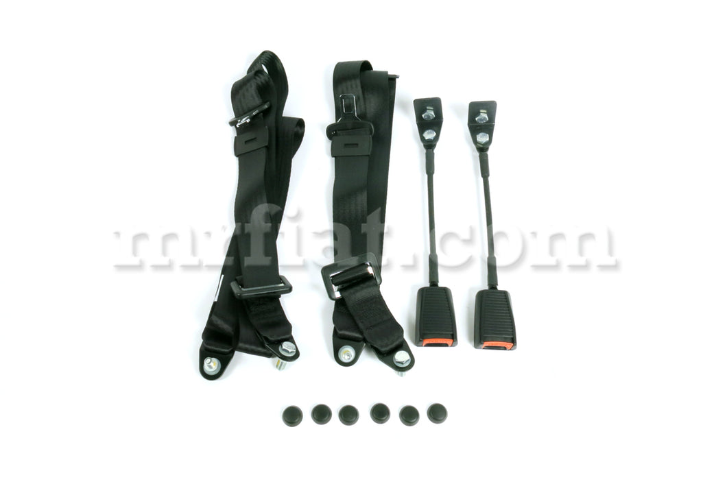 Fiat 500 600 Non Retractable Seatbelt Set Interior Fiat   