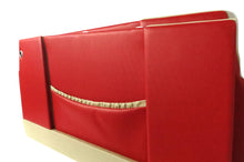 Load image into Gallery viewer, Bianchina Transformabile Red Door Panels Interior Fiat
