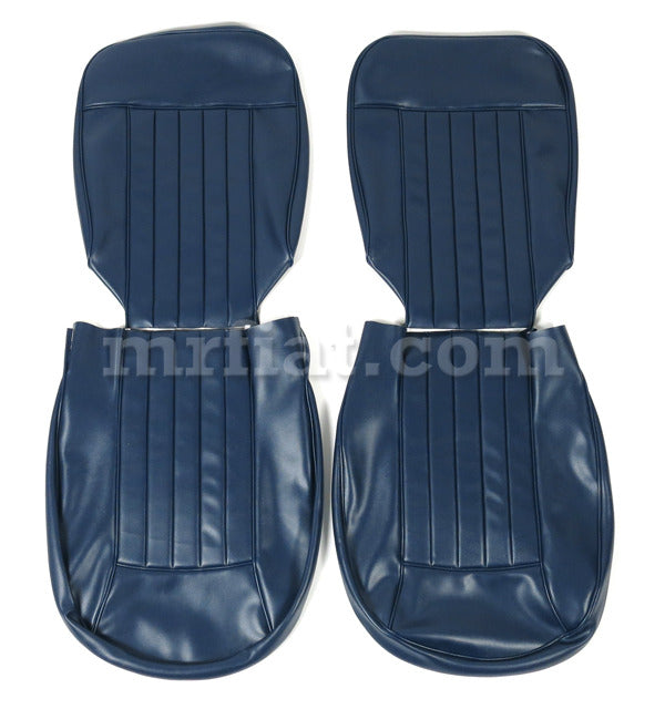 Fiat 1200 Spider Blue Seat Covers Set Interior Fiat   