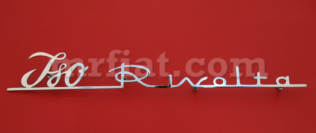 Iso Rivolta Chrome Emblem Emblems Iso   