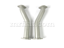 Load image into Gallery viewer, Porsche 911 912 Stainless Steel Exhaust Pipes Set 1965-89 Exhaust Porsche
