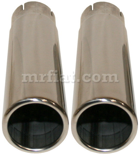 Porsche 356 B/C Stainless Steel Tail Pipe Set 1959-65 356C (64-65) Porsche   