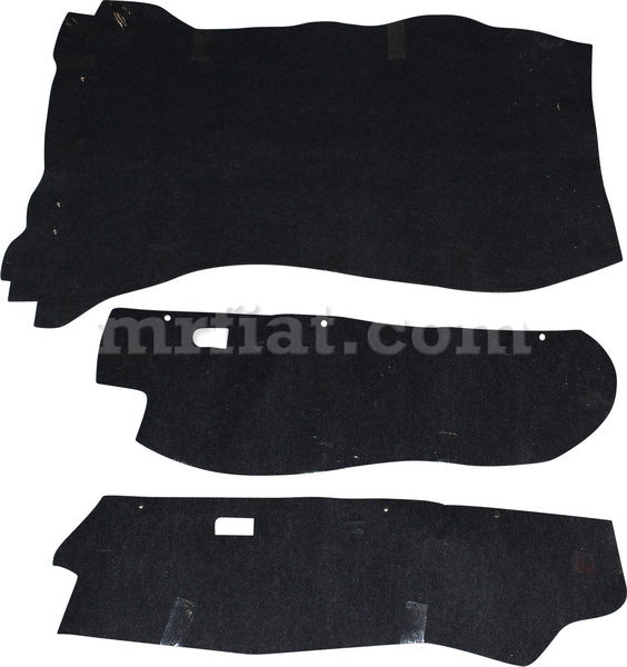 Porsche 911/930 Trunk Carpet Set Black 1973-76 Interior Porsche   