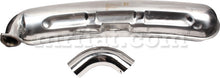 Load image into Gallery viewer, Porsche 911/930 Stainless Steel Sport Exhaust Single Outlet Pipe 1975-89 Exhaust Porsche   
