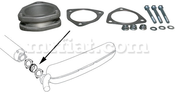 Porsche 911 Exhaust Adapter Kit 1974-89 911/930 (74-89) Porsche   