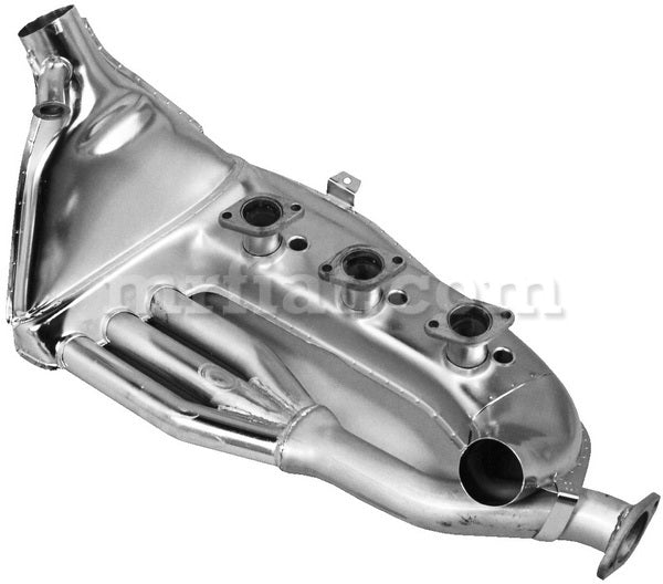 Porsche 911 Left Polished Stainless Steel Heat Exchange 1965-74 Exhaust Porsche   