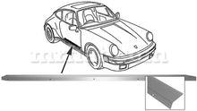 Load image into Gallery viewer, Porsche 911 Door Step Plate Threshold Right 1967-73 Doors Porsche

