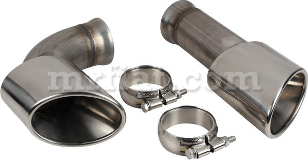 Porsche 911/993 Stainless Steel Muffler Tip Set 1989-94 Exhaust Porsche   