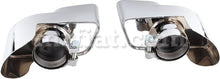 Load image into Gallery viewer, Porsche 911/997 Stainless Steel Turbo Look Tail Pipe Set 2004-2009 Exhaust Porsche   
