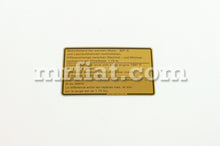 Load image into Gallery viewer, Porsche 911/930 Engine Oil Level Sticker 1981-89 Accessories Porsche
