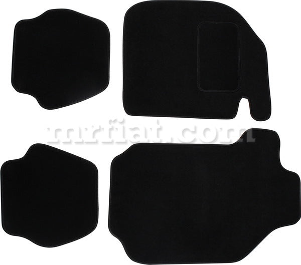 Porsche 911/930 Coupe Floor Mat Set 4 Pcs Black 1974-89 Interior Porsche   