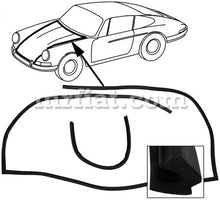 Cargar imagen en el visor de la galería, Porsche 911 912 Front Hood Seal 2pcs 1965-73 Glass and Seals Porsche
