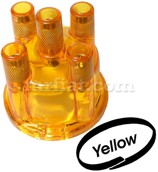 Porsche 924 Yellow Stock Top Mount Distributor Cap 1980-86 Electrical and Ignition Porsche   