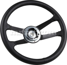 Cargar imagen en el visor de la galería, Porsche 911/930 912 Black Leather Steering Wheel 380mm 1963-70 Steering Porsche
