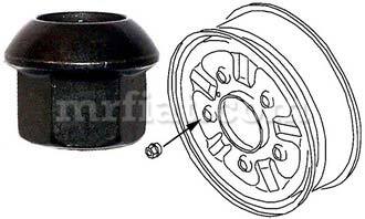 Porsche 356 A B Lug Nut Steel Wheel 1950-63 356B (60-63) Porsche   