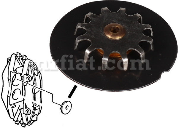 Porsche 928 Brake Pad Damper Front 44mm 1992 Onward Brakes Porsche   