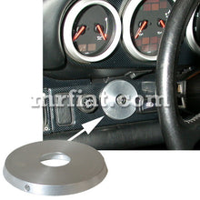Load image into Gallery viewer, Porsche 911/930 Aluminum Ignition Switch Cover Plate 1973-89 914/914-6 (70-76) Porsche
