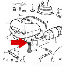 Cargar imagen en el visor de la galería, Porsche 911/930 912 Fuel Filter Sealing Ring 1969-89 Glass and Seals Porsche
