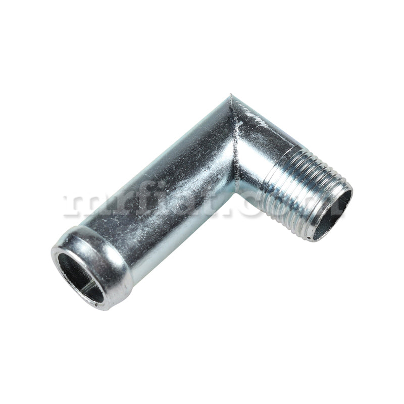 Volvo 140 164 Stainless Steel Heater Hose Angled Connector Stud Rear 1966-75 Exhaust Volvo   