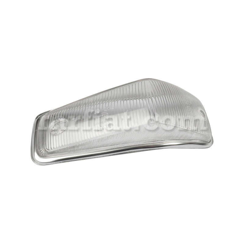 Volvo 140 Chrome Frame Indicator Lens Left White 1966-72 Lights Volvo   