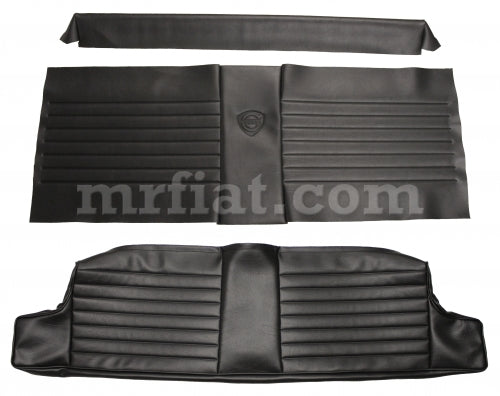 Volvo P1800 Black Rear Seat Cover Set 1964-71 Interior Volvo   