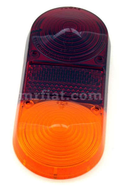 Volvo P1800 Amber Red Tail Light Lens 1961-72 Lights Volvo   