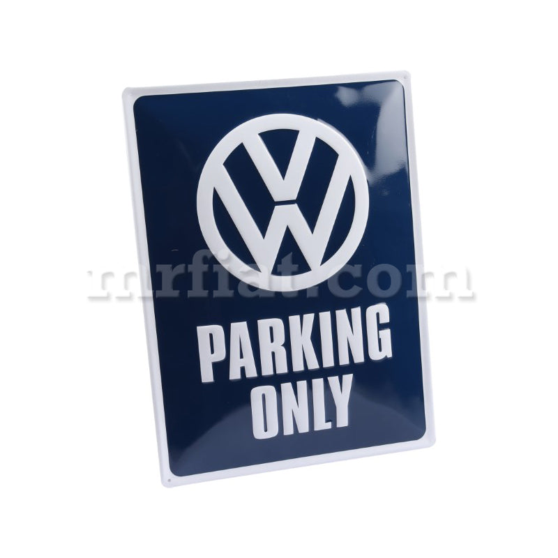 Volkswagen Karmann Ghia VW Parking Only Sign Original 1955-74 Glass and Seals Volkswagen   