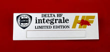 Cargar imagen en el visor de la galería, Lancia Delta HF Integrale Limited Edition Emblem Emblems Lancia
