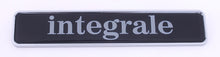 Load image into Gallery viewer, Lancia Integrale Black Enamel Emblem 155 x 30 mm Emblems Lancia
