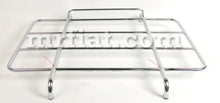 Load image into Gallery viewer, Fiat 124 Spider Luggage Rack Original Steel Chromed Defective Luggage Compartment Fiat
